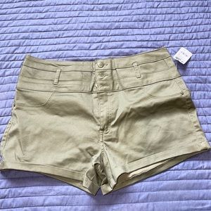High waisted shorts